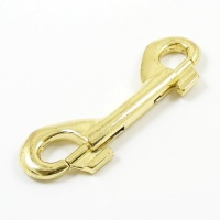 REDUCED Double Ended Brass Plated Trigger Clip