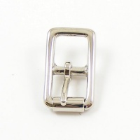 12mm CAST BRASS Nickel Plated Whole Roller Buckle