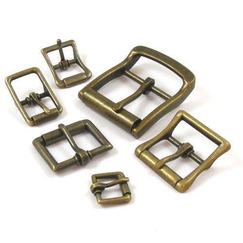 Antiqued Brass Effect Buckles