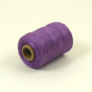 1mm Waxed & Braided Polyester Thread Purple 100m