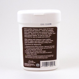 Fiebings Care Leather Cleaning Wipes