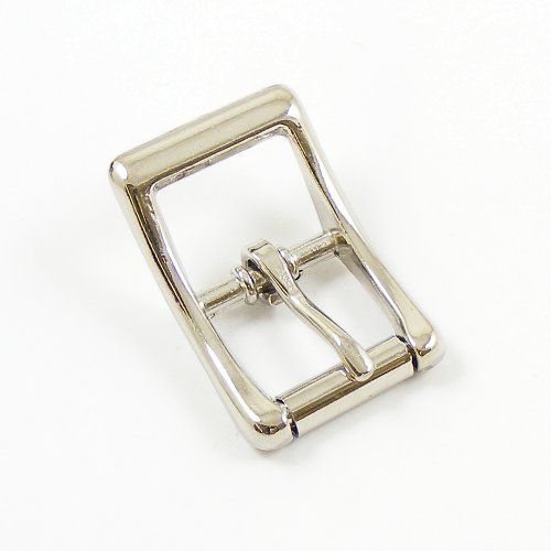 19mm Cast Nickel Plated Whole Roller Buckle - artisanleather.co.uk