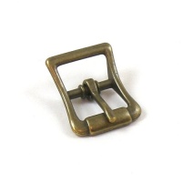 16mm Antiqued Brass Effect Whole Buckle