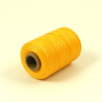 1mm Waxed & Braided Polyester Thread Yellow 100m