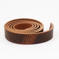 3.6-4mm Savanna Buffalo Belt Strip - Tan